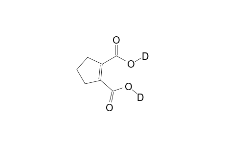 1-Cyclopentene-1,2-dicarboxylic acid-D2