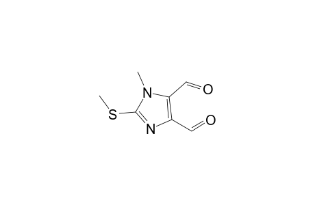 1-Methyl-2-(methylthio)imidazole-4,5-dicarbaldehyde