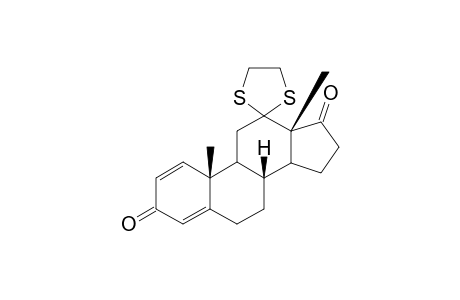 12,12-ETHYLENEDITHIOANDROSTA-1,4-DIENE-3,17-DIONE