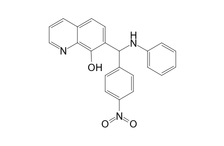 7-[(4-nitrophenyl)-phenylazanyl-methyl]quinolin-8-ol
