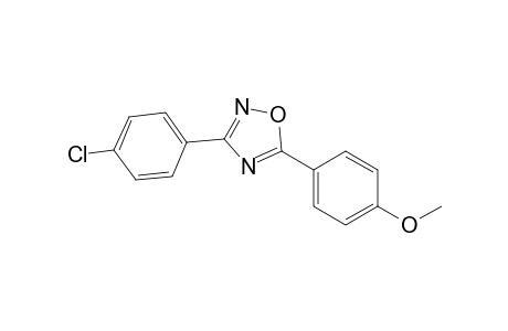 3-(4-Chlorophenyl)-5-(4-methoxyphenyl)[1,2,4]oxadiazole