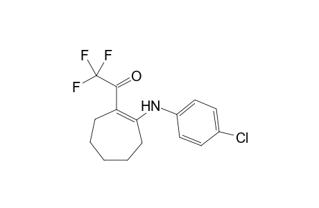 1-(4-Chlorophenylamino)-2-trifluoroacetyl-cycloheptene