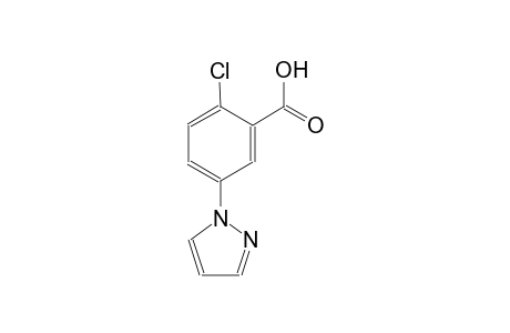 benzoic acid, 2-chloro-5-(1H-pyrazol-1-yl)-