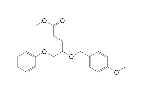 4-p-anisyloxy-5-phenoxy-valeric acid methyl ester