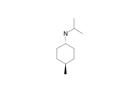 N-(PROPAN-2-YL)-4-METHYL-CYCLOHEXANAMINE;TRANS-ISOMER