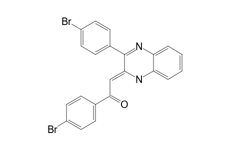 2-(PARA-BROMOBENZOYLMETHYLENE)-3-(PARA-BROMOPHENYL)-1H-QUINOXALINE