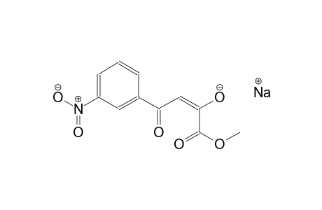 sodium (2E)-1-methoxy-4-(3-nitrophenyl)-1,4-dioxo-2-buten-2-olate