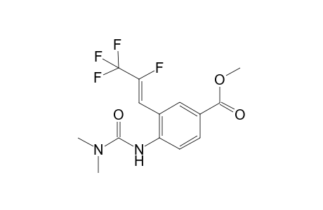 Methyl (Z)-4-(3,3-dimethylureido)-3-(2,3,3,3-tetrafluoroprop-1-en-1-yl)benzoate