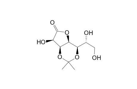 3,5-O-isopropylidene-D-glycero-D-gulo-heptono-.gamma.-lactone