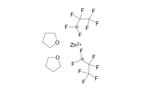 Zinc(II) bis[1,1,1,2,2,3,3-heptafluoropropane]ditetrahydrofuran