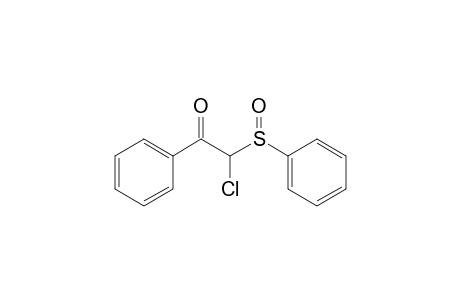 2-Chloro-2-(phenylsulfinyl)-1-phenyl-1-ethanone