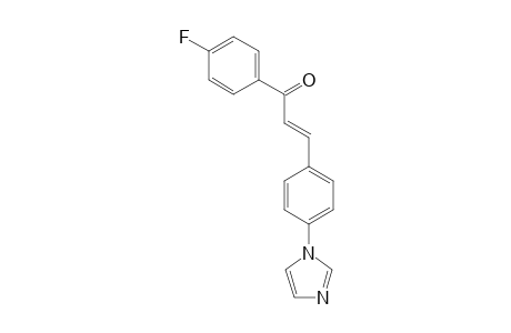1-(4-Fluorophenyl)-3-[4-(1H-imidazol-1-yl)phenyl]prop-2-en-1-one