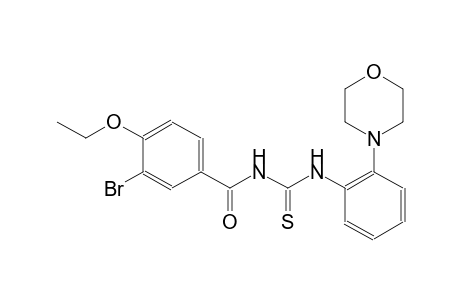 N-(3-bromo-4-ethoxybenzoyl)-N'-[2-(4-morpholinyl)phenyl]thiourea