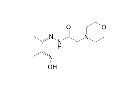 N'-[(Z,2E)-2-(Hydroxyimino)-1-methylpropylidene]-2-(4-morpholinyl)acetohydrazide