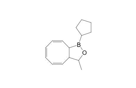 9-Cyclopentyl-11-methyl-9-bora-10-oxabicyclo[6.3.0]undeca-2,4,6-triene