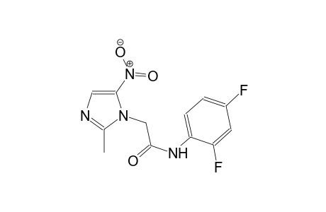 N-(2,4-Difluorophenyl)-2-(2-methyl-5-nitro-1H-imidazol-1-yl)acetamide