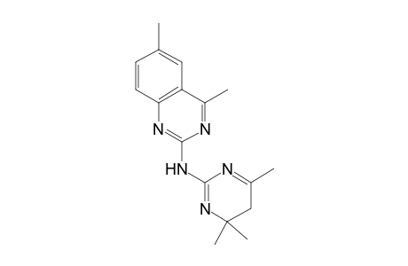 (4,6-Dimethylquinazolin-2-yl)(4,4,6-trimethyl-4,5-dihydropyrimidin-2-yl)amine