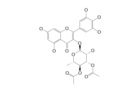 MYRICETIN-3-(3'',4''-DIACETYLRHAMNOPYRANOSIDE)