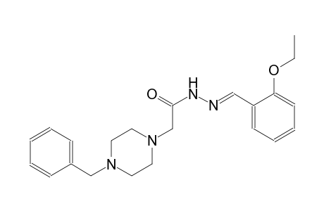 1-piperazineacetic acid, 4-(phenylmethyl)-, 2-[(E)-(2-ethoxyphenyl)methylidene]hydrazide