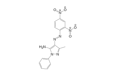 1H-Pyrazol-5-amine, 4-[(2,4-dinitrophenyl)azo]-3-methyl-1-phenyl-