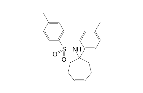 4-Methyl-N-(1-(p-tolyl)cyclohept-4-en-1-yl)benzenesulfonamide