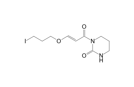1-[3-(3-Iodopropoxy)propenoyl]tetrahydropyrimidin-2(1H)-one