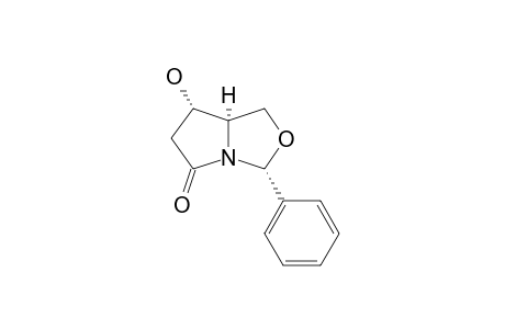 (3R,7S,7aR)-7-hydroxy-3-phenyl-3,6,7,7a-tetrahydro-1H-pyrrolo[1,5-c][1,3]oxazol-5-one