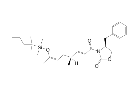 (4'S,4S)-4-Benzyl-3-[(4',6'-dimethyl-7'-thexyldimethylsiloxy)-2'E,6'Z-heptadienoyl]oxazolidin-2-one