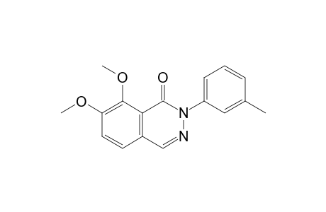 7,8-Dimethoxy-2-(3-methylphenyl)-1(2H)-phthalazinone