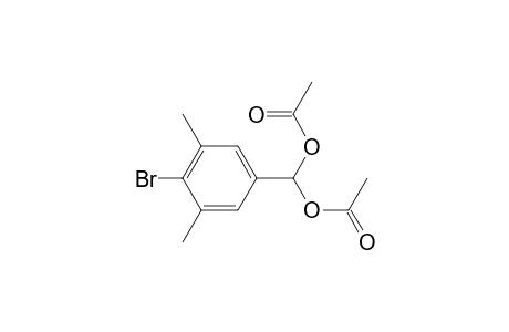 Methanediol, (4-bromo-3,5-dimethylphenyl)-, diacetate