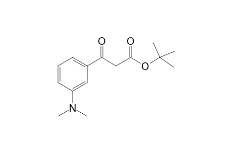 t-Butyl 3-Dimethylaminophenyl-3-oxopropionate