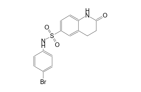 6-quinolinesulfonamide, N-(4-bromophenyl)-1,2,3,4-tetrahydro-2-oxo-