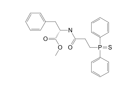 (S)-2-BENZYL-2-(3'-DIPHENYLPHOSPHINOTHIOYL)-PROPANAMIDOETHANOIC_ACID_METHYLESTER