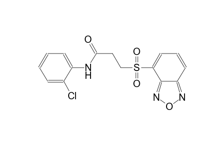 propanamide, 3-(2,1,3-benzoxadiazol-4-ylsulfonyl)-N-(2-chlorophenyl)-