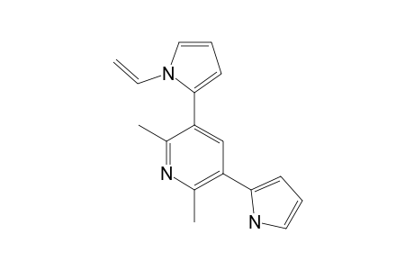 2,6-DIMETHYL-3-(PYRROL-2-YL)-5-[2-(1-VINYLPYRROL-2-YL)]-PYRIDINE