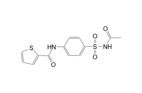 N-{4-[(acetylamino)sulfonyl]phenyl}-2-thiophenecarboxamide