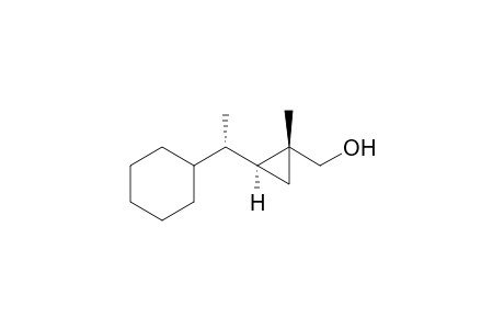 [(1R*,2S*)2-((S*)-1-cyclohexylethyl)-1-methylcyclopropyl)]methanol