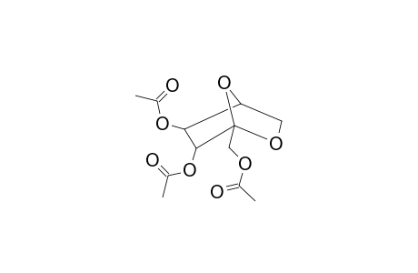 .beta.-d-Fructofuranose, 1,3,4-tri-O-acetyl-2,6-anhydro-