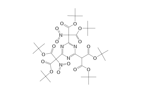 2,4-BIS-[DI-(TERT.-BUTYLOXYCARBONYL)-NITROMETHYL]-6-DI-(TERT.-BUTYLOXYCARBONYL)-METHYL-1,3,5-TRIAZINE