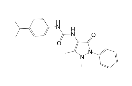 urea, N-(2,3-dihydro-1,5-dimethyl-3-oxo-2-phenyl-1H-pyrazol-4-yl)-N'-[4-(1-methylethyl)phenyl]-