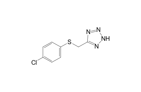 5-{[(p-chlorophenyl)thio]methyl}-2H-tetrazole
