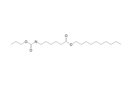 6-Aminocaproic acid, N-propoxycarbonyl-, decyl ester