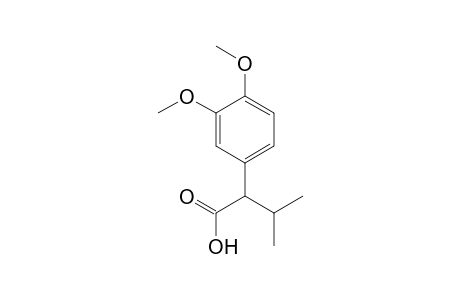 Butyric acid, 2-(3,4-dimethoxyphenyl)-3-methyl-
