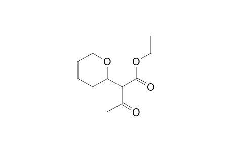 2-(2-oxanyl)-3-oxobutanoic acid ethyl ester
