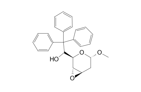 .alpha.-D-ribo-Hexopyranoside, methyl 3,4-anhydro-2-deoxy-6-O-(triphenylmethyl)-