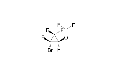 3-DIFLUOROMETHOXY-2-BROMO-1,1,2,3-TETRAFLUORO-CYCLOPROPANE;COMPUND-#A23