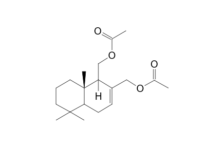 [(1R,8aS)-2-(acetoxymethyl)-5,5,8a-trimethyl-1,4,4a,6,7,8-hexahydronaphthalen-1-yl]methyl acetate