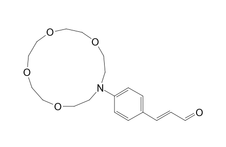 3-[4'-(4",7",10",13"-Tetraoxa-1"-azacyclopentadecyl)phenyl]propen-2-al