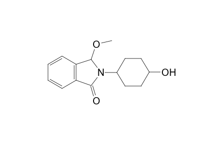 2-(4-hydroxycyclohexyl)-3-methoxyisoindolin-1-one