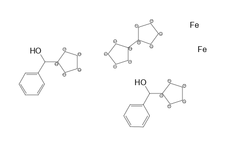 1,1''-Biferrocene, 1',1'''-bis(hydroxyphenylmethyl)-